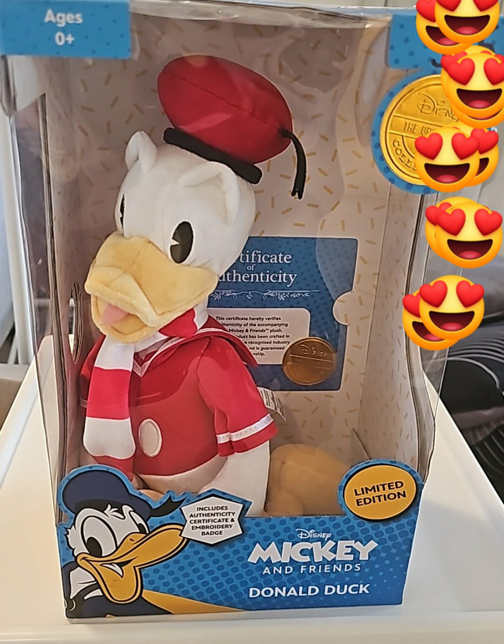 Disney Mickey & Friends – Donald Duck Plush (Limited Edition)