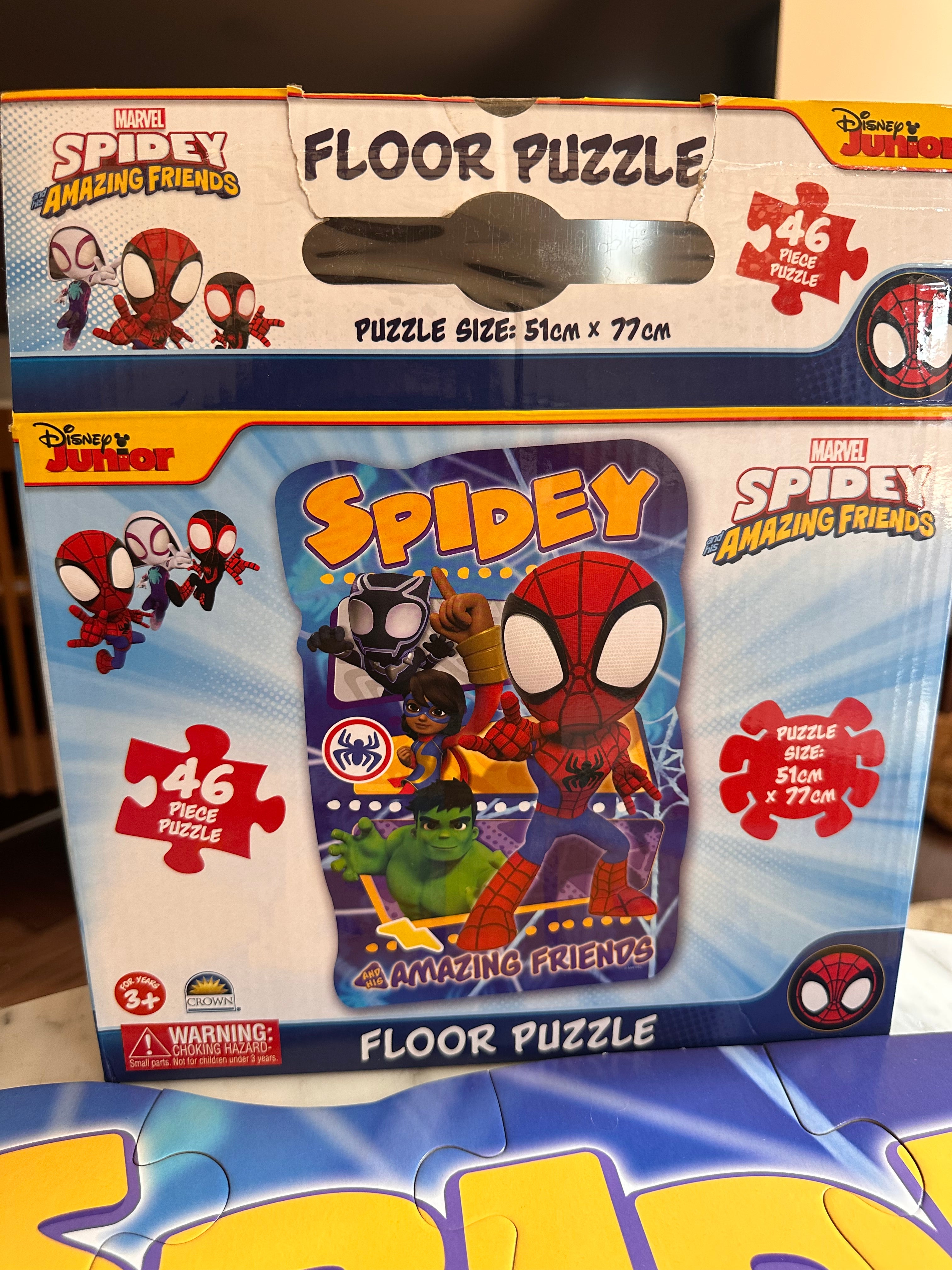 Marvel Spidey and His Amazing Friends Floor Puzzle (46 Pieces)