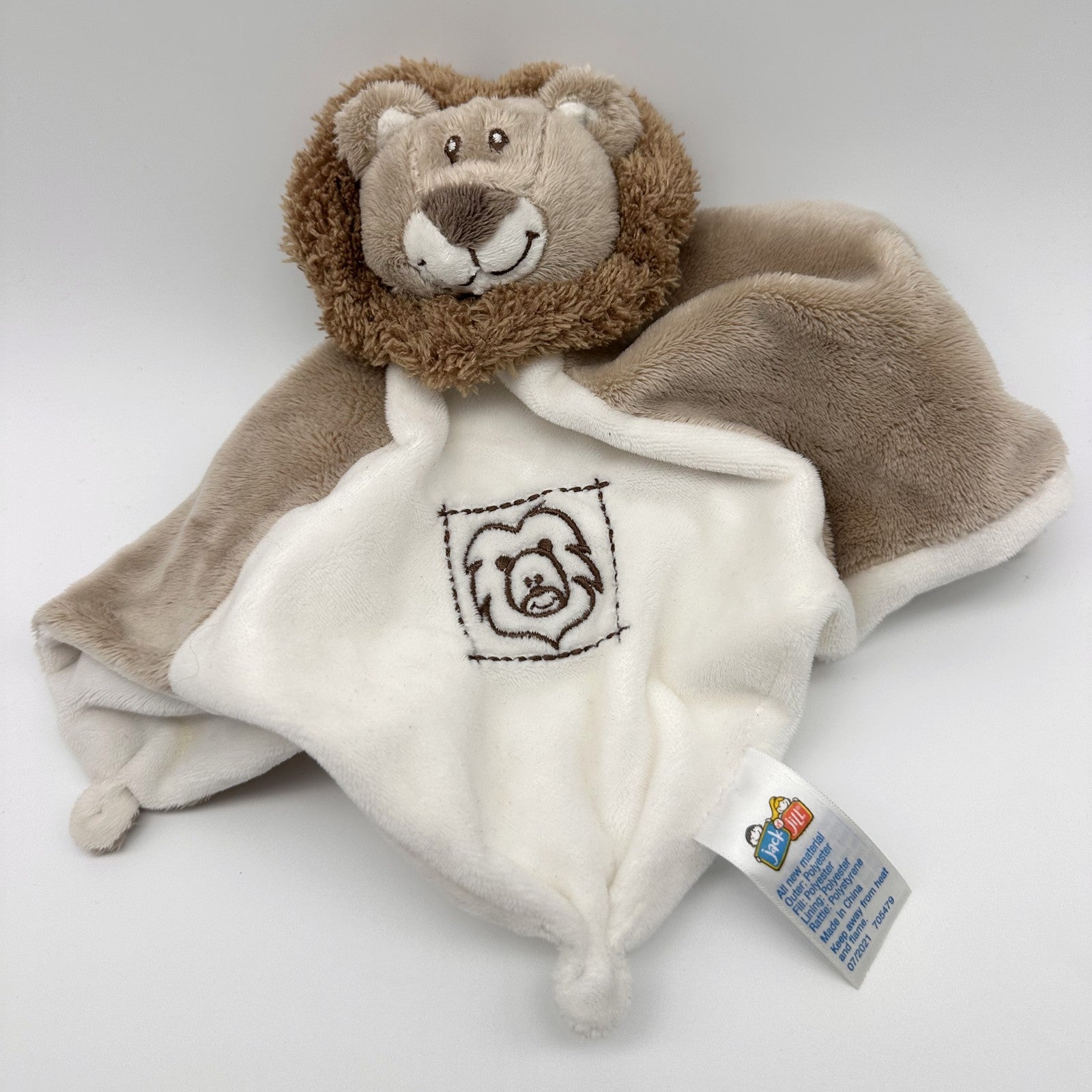 Baby Comforter Trio · Turtle, Lion & Elephant