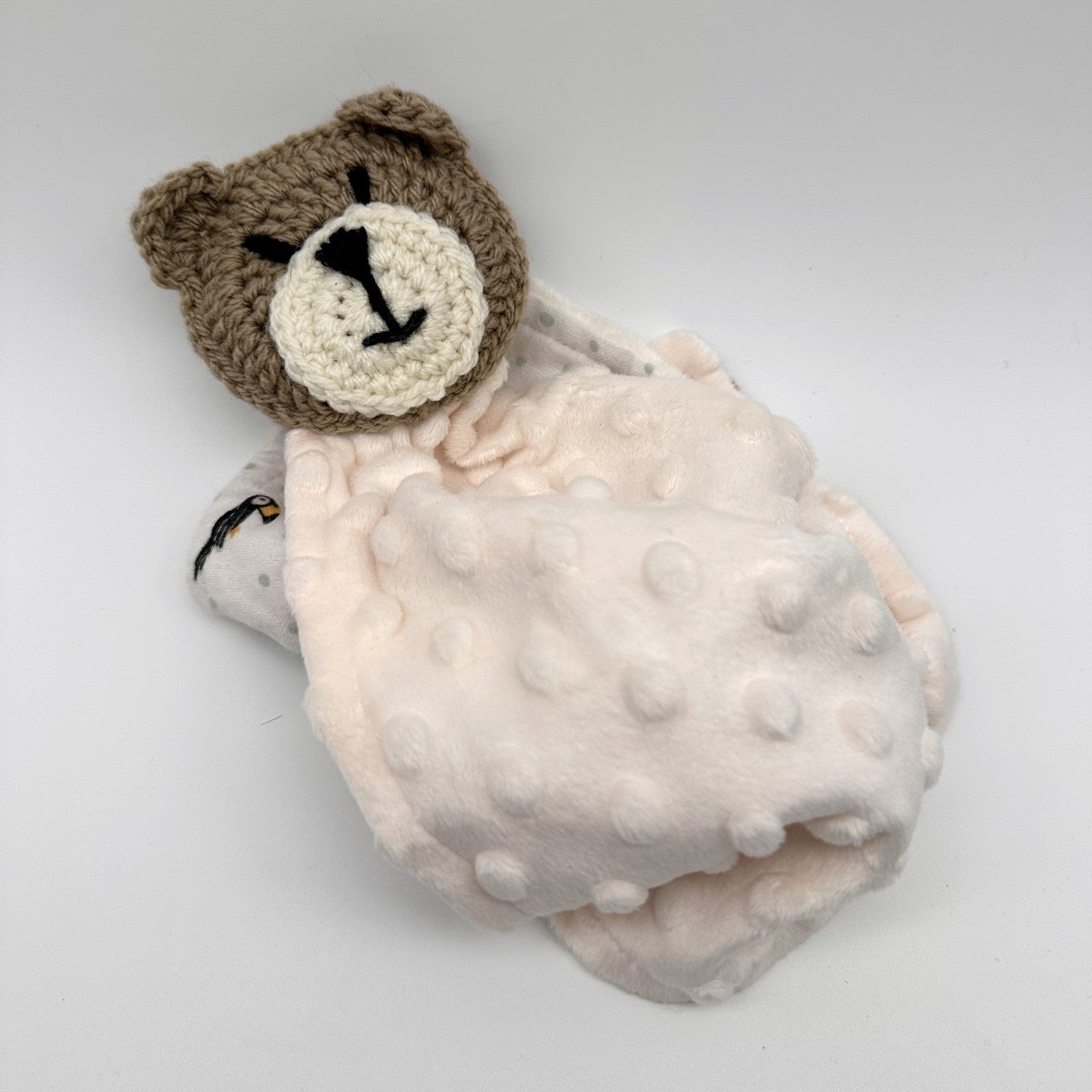 Baby Comforter Trio · Cosy Bears & Stripes