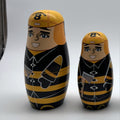 Emergency Heroes Wooden Nesting Dolls Duo · 3+ yrs · 2 sets of 5