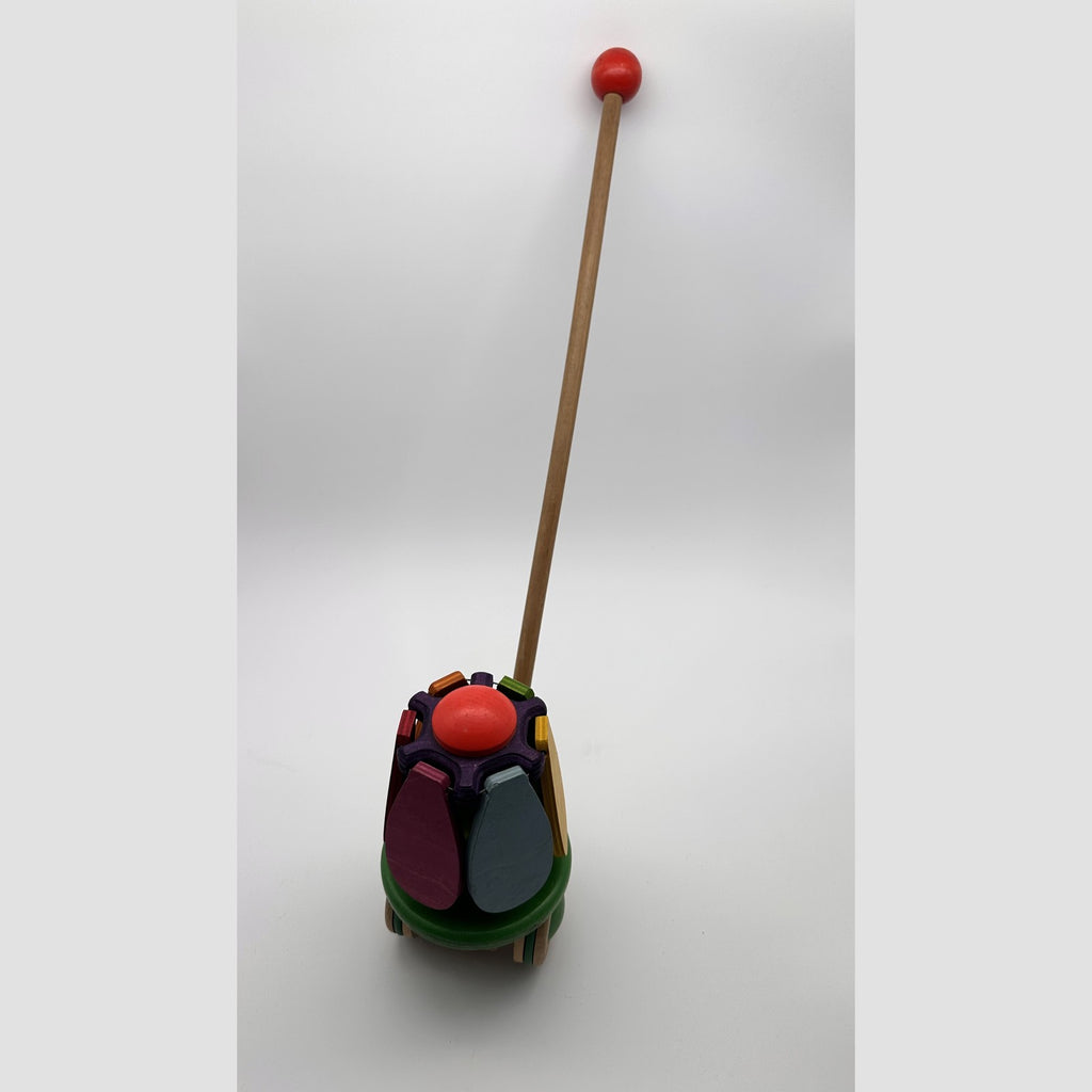 Toddler Push & Pull Wooden Duo · 1–3 yrs