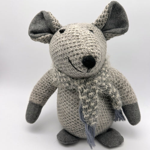Adairs knitted mouse