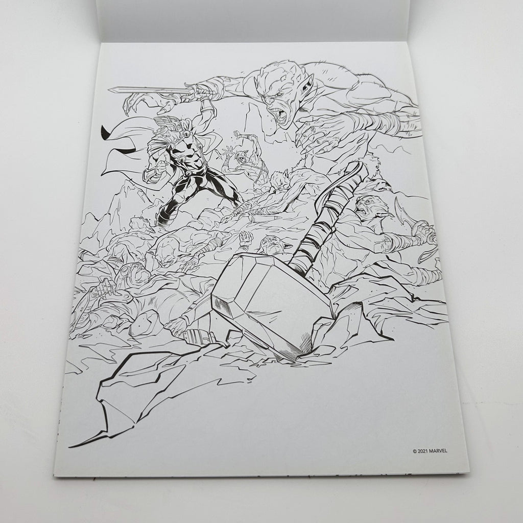Colouring Pads Pair · Marvel + May Gibbs