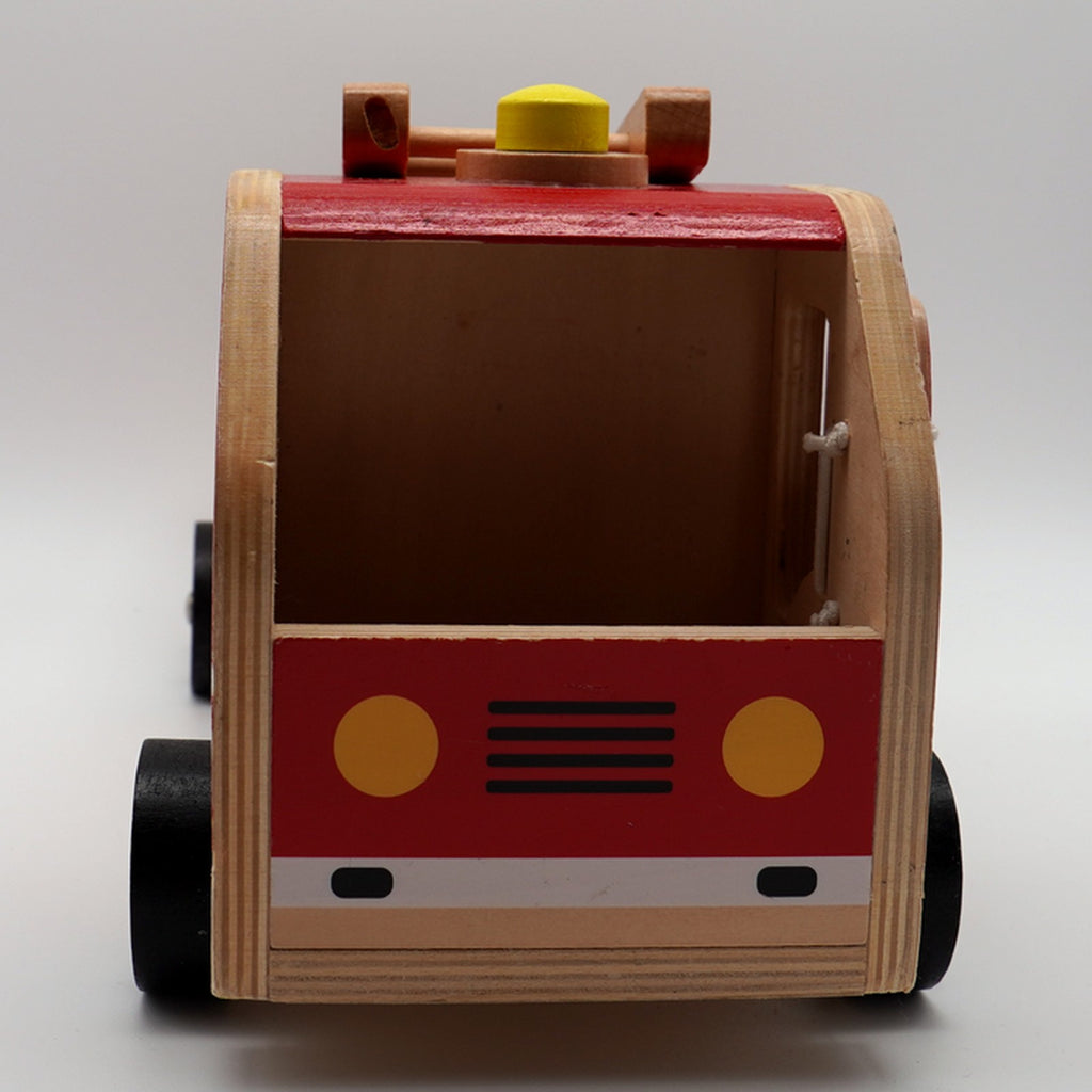 Wooden Crane & Ladder Rescue Truck (3+ years)