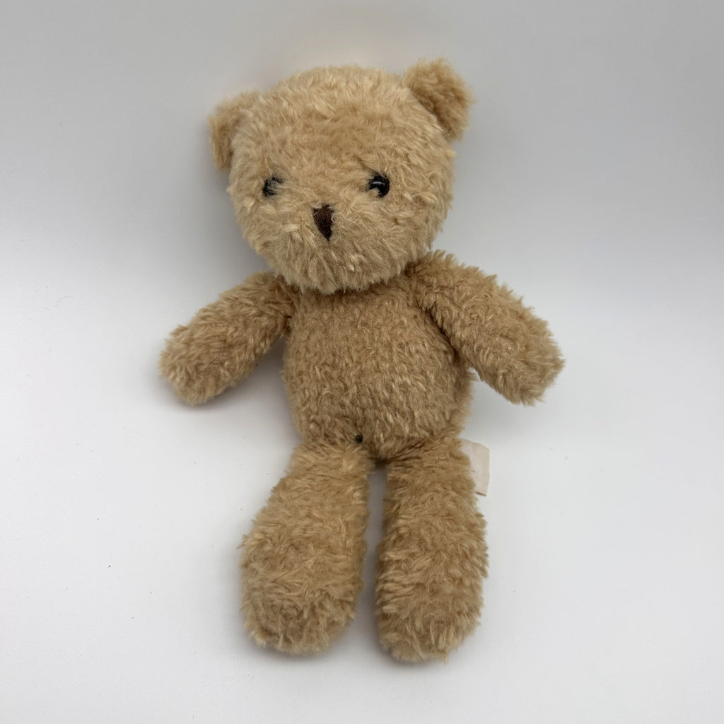 les petits small tan teddy bear front