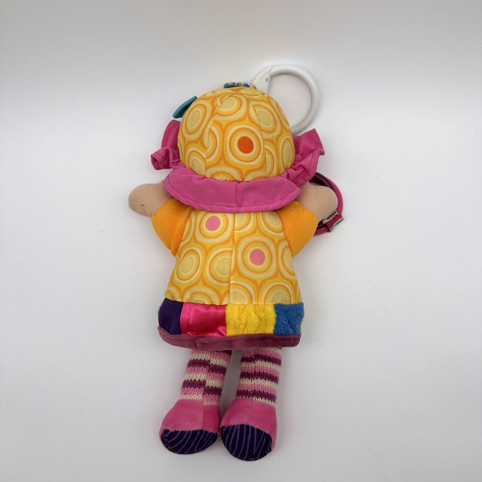 Lamaze Activity Doll · circle-print dress