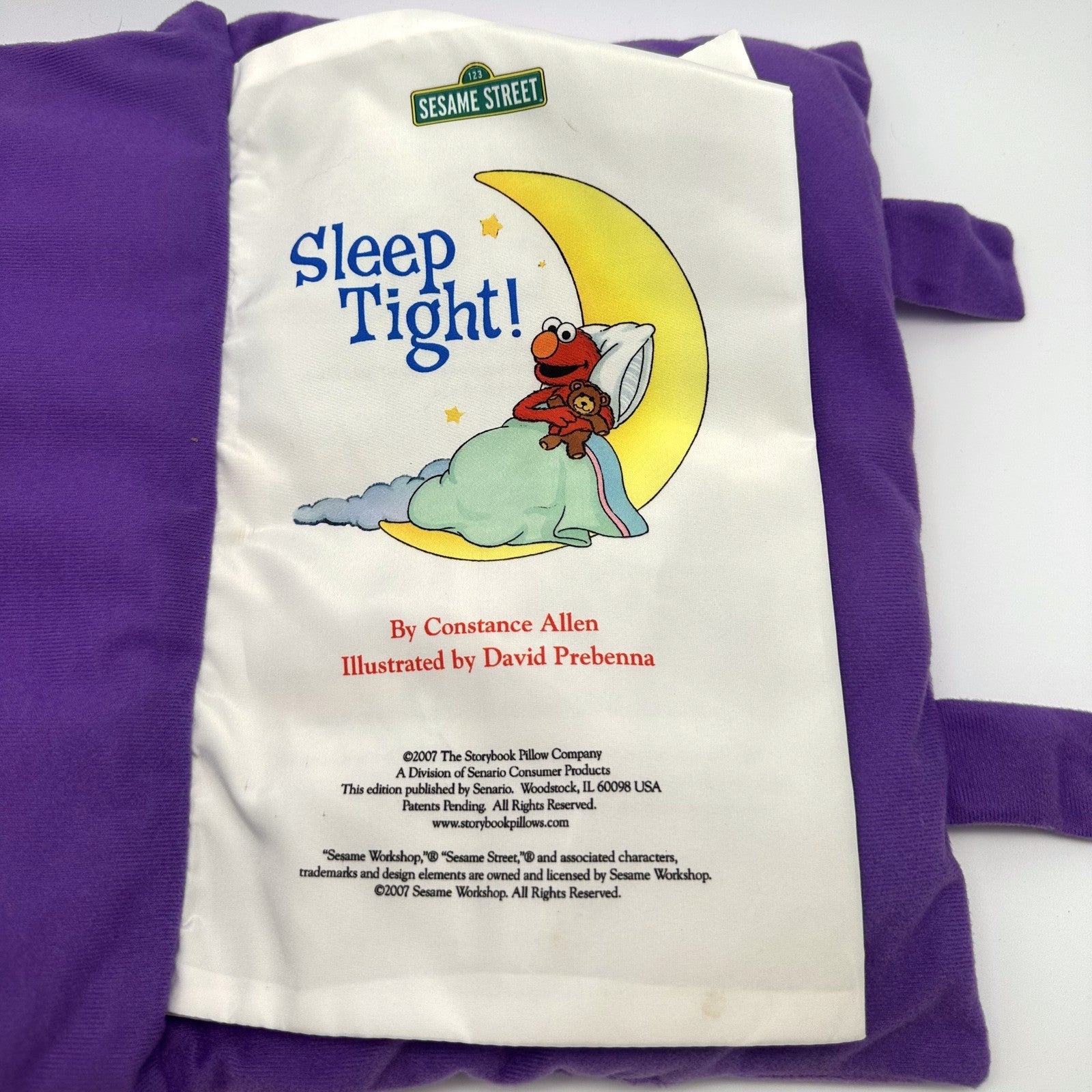 Sesame Street Elmo Storybook Pillow · Sleep Tight!