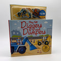 Play Felt: Diggers and Dumpers · book + 20 felt pieces