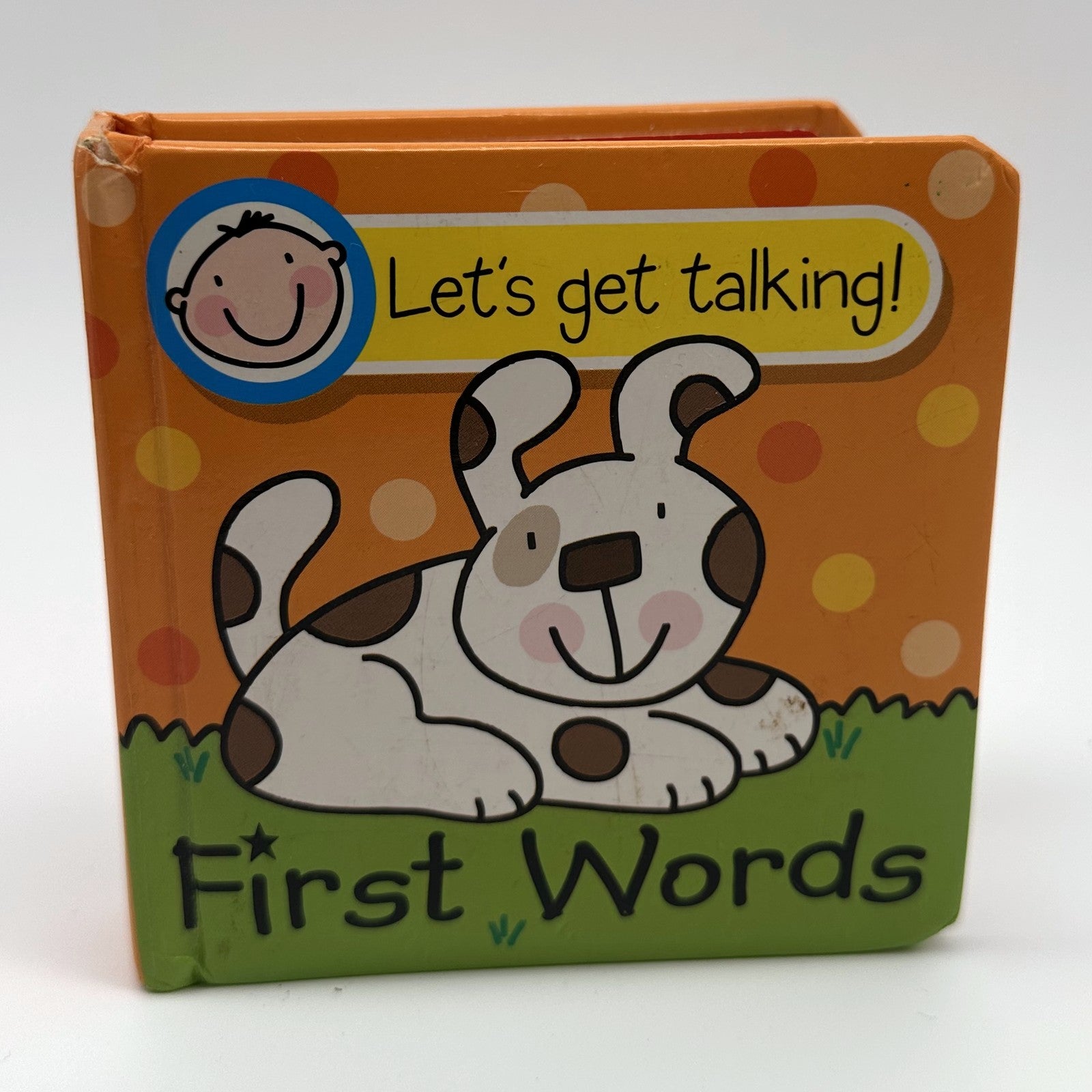 First Words · Let's Get Talking board book