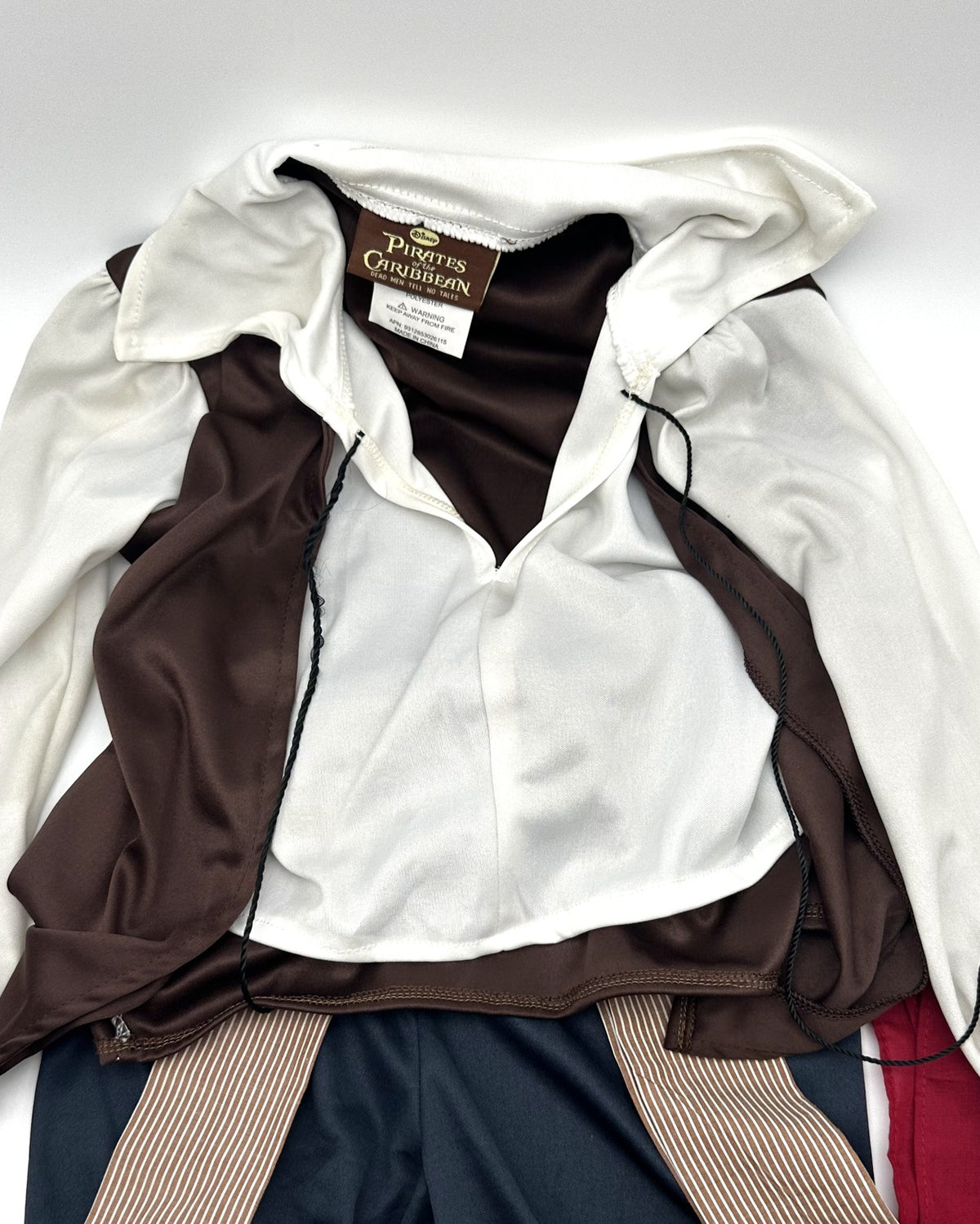 Captain Jack Sparrow Costume · Disney Pirates of the Caribbean · size 3-5