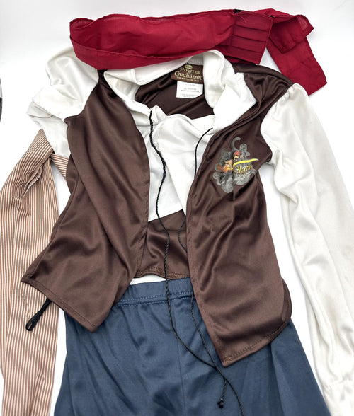 Captain Jack Sparrow Costume · Disney Pirates of the Caribbean · size 3-5