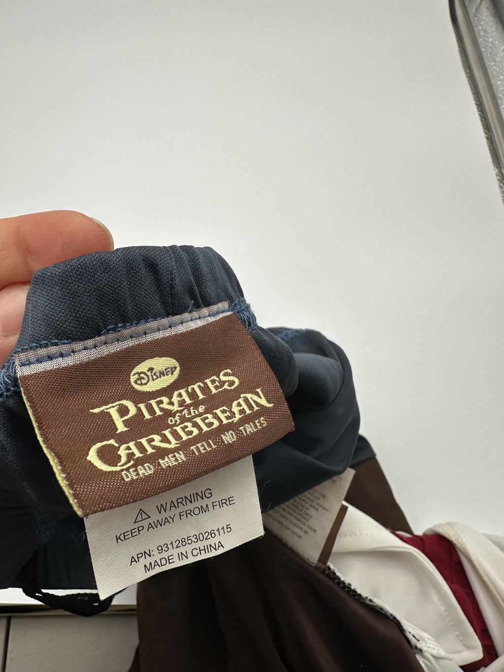 Captain Jack Sparrow Costume · Disney Pirates of the Caribbean · size 3-5