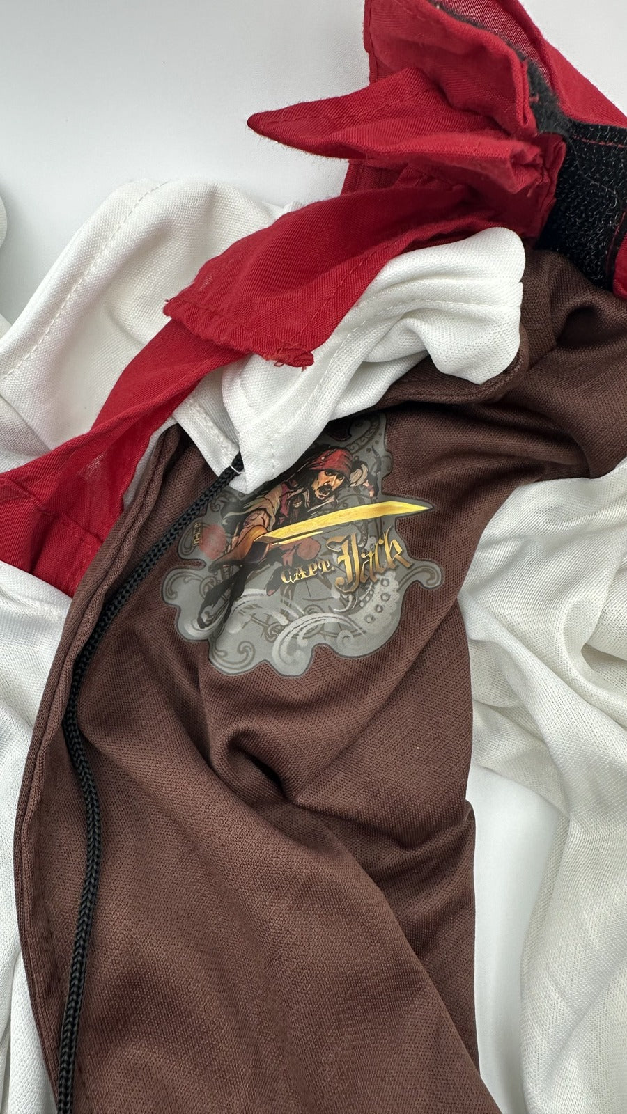 Captain Jack Sparrow Costume · Disney Pirates of the Caribbean · size 6-8