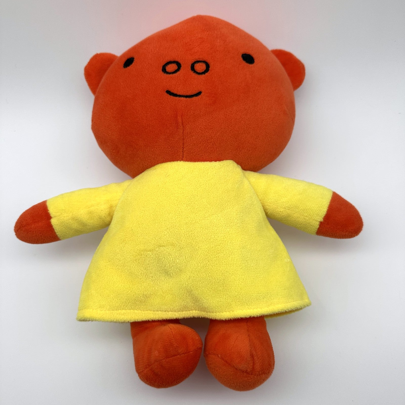 Japanese Picture-Book Bear Plush in Yellow Dress