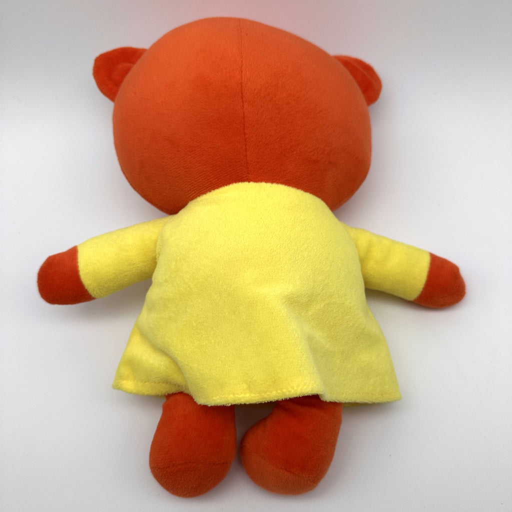 Japanese Picture-Book Bear Plush in Yellow Dress