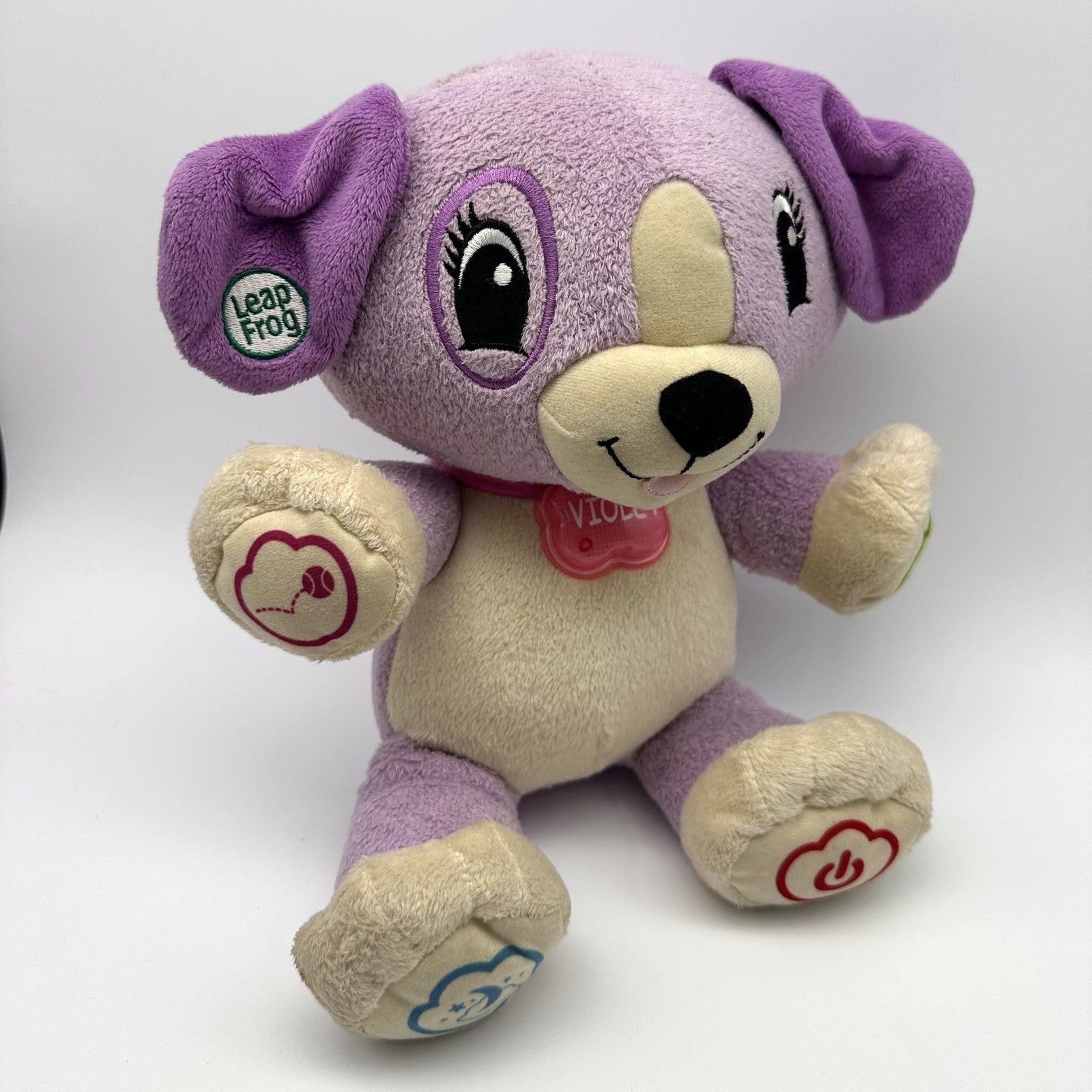 LeapFrog My Pal Violet Interactive Puppy · tested & working