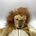 Lion Dress-Up Onesie · plush hooded costume