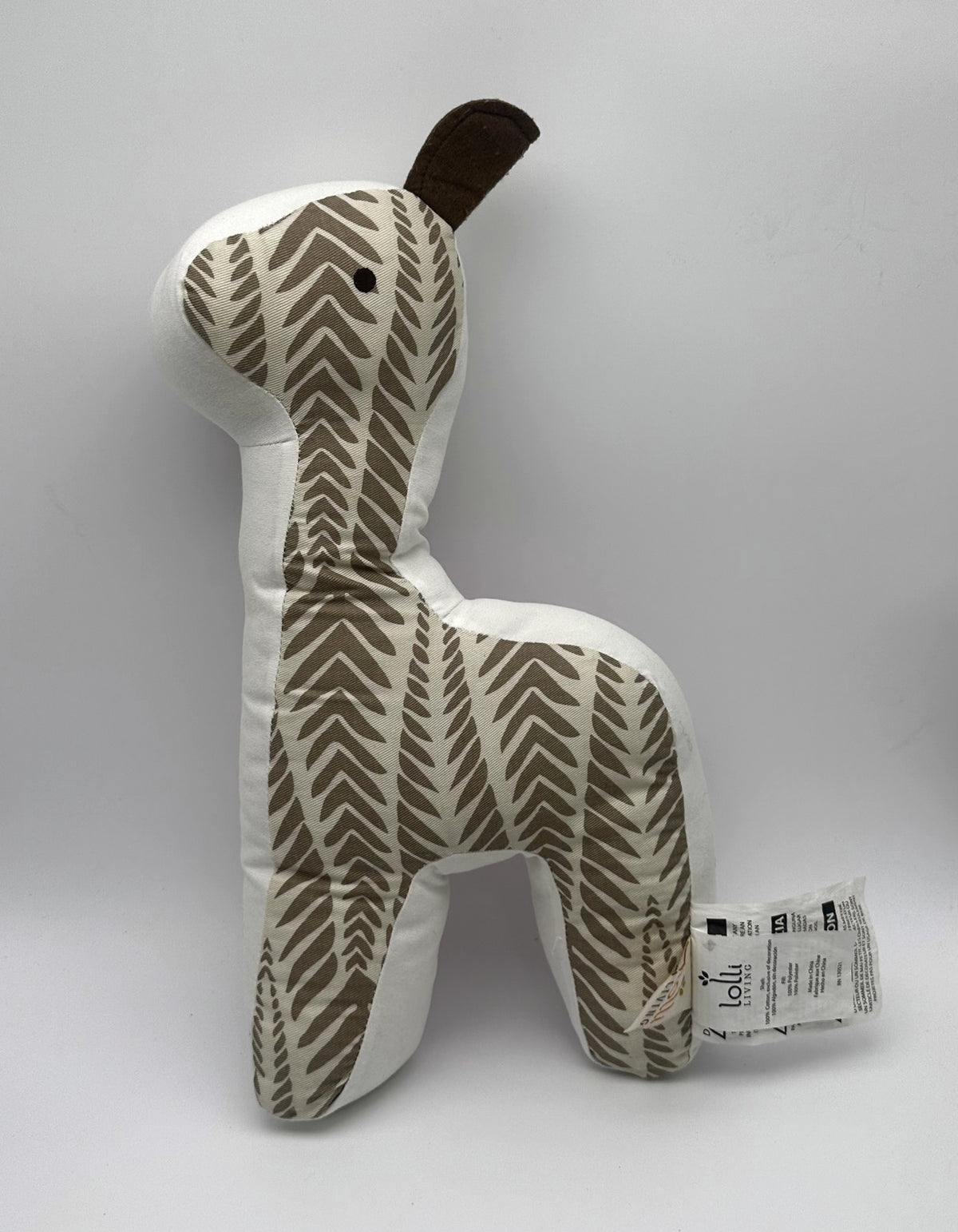 Lolli Living Giraffe Cushion · reversible print