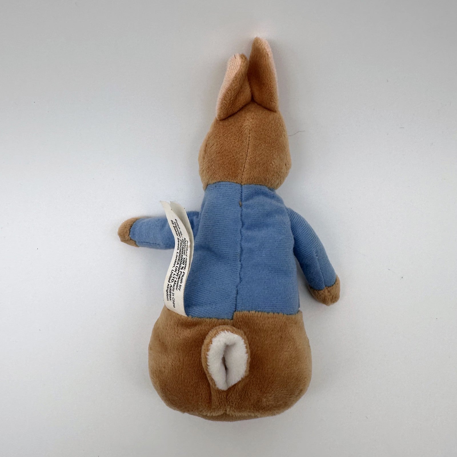 Peter Rabbit Plush in Blue Jacket