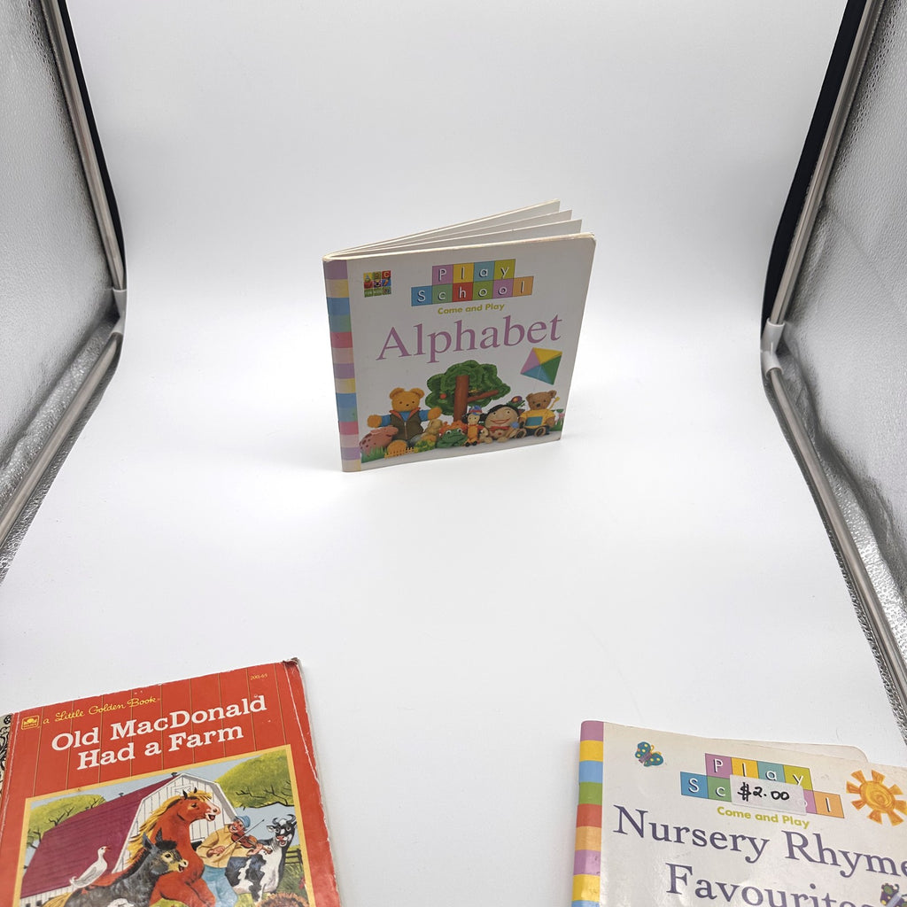 Play School & Golden Book Nostalgia Trio · 3 board books