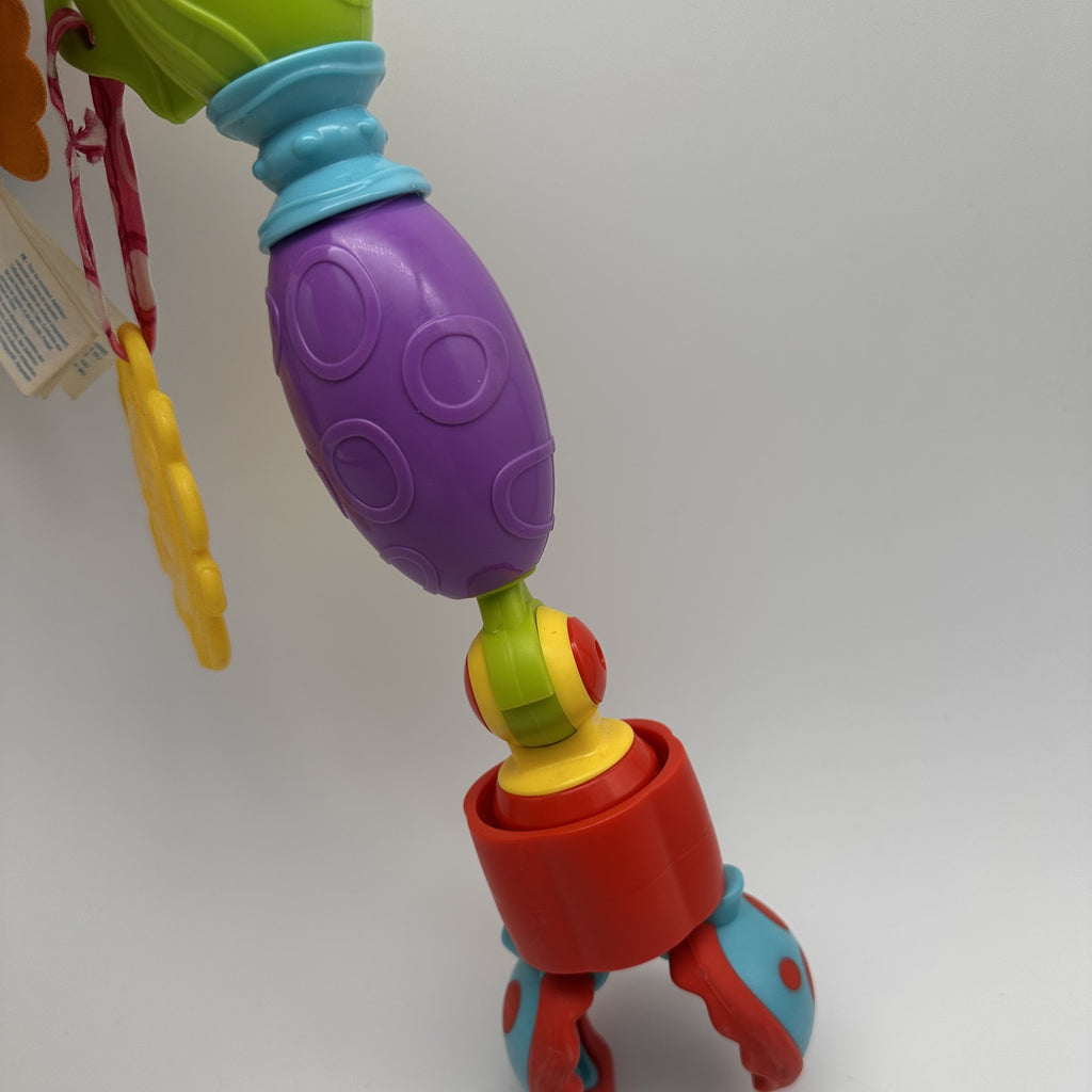 Pram Spiral Activity Toy with Fish Rattle