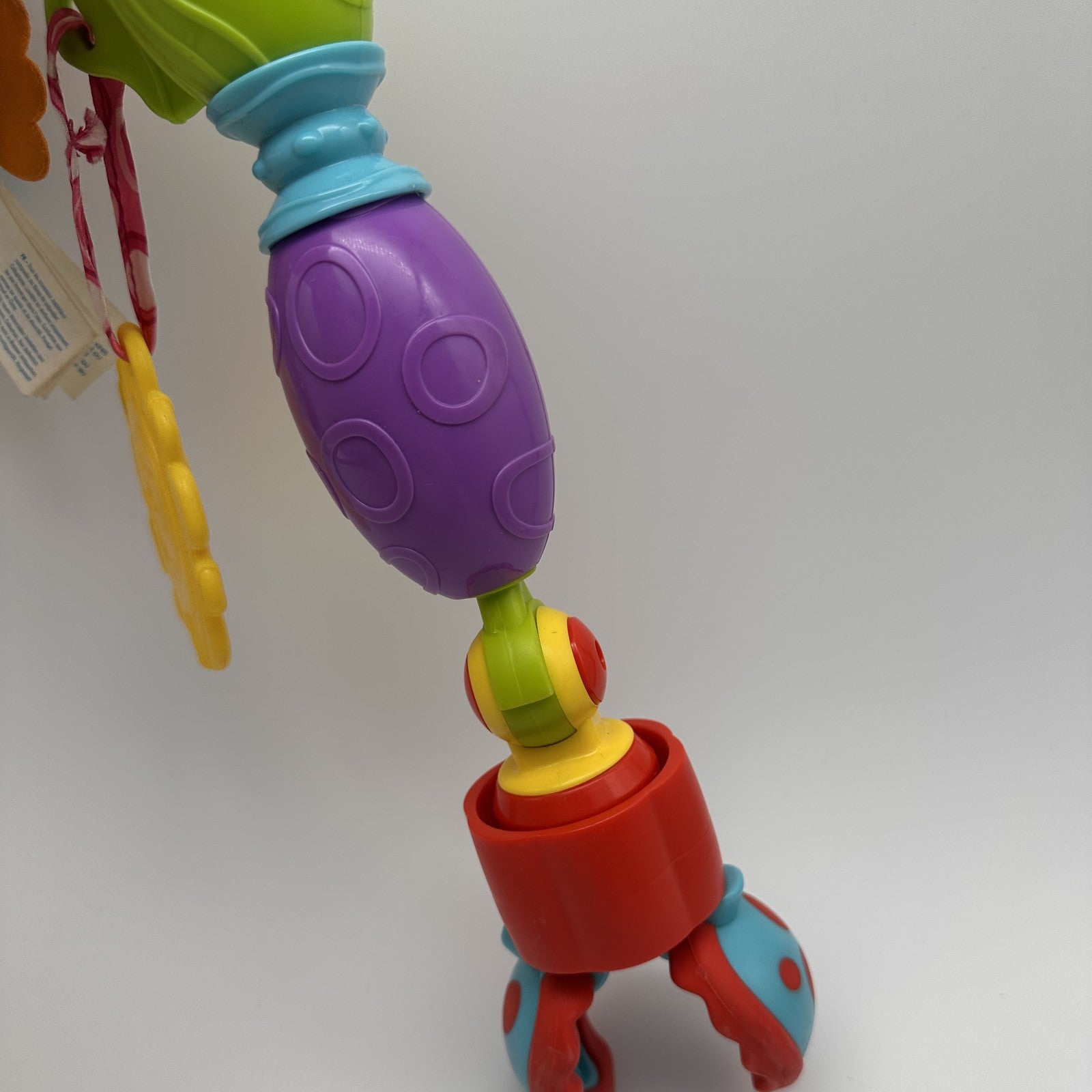 Pram Spiral Activity Toy with Fish Rattle
