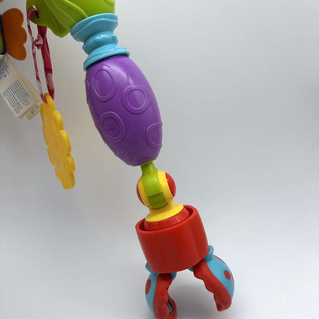 Pram Spiral Activity Toy with Fish Rattle