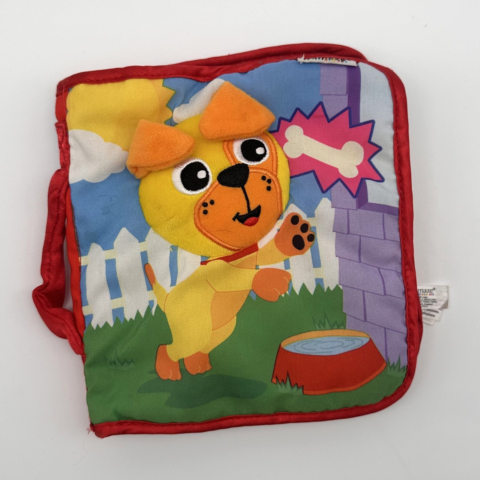 Puppy Cloth Book · soft baby book