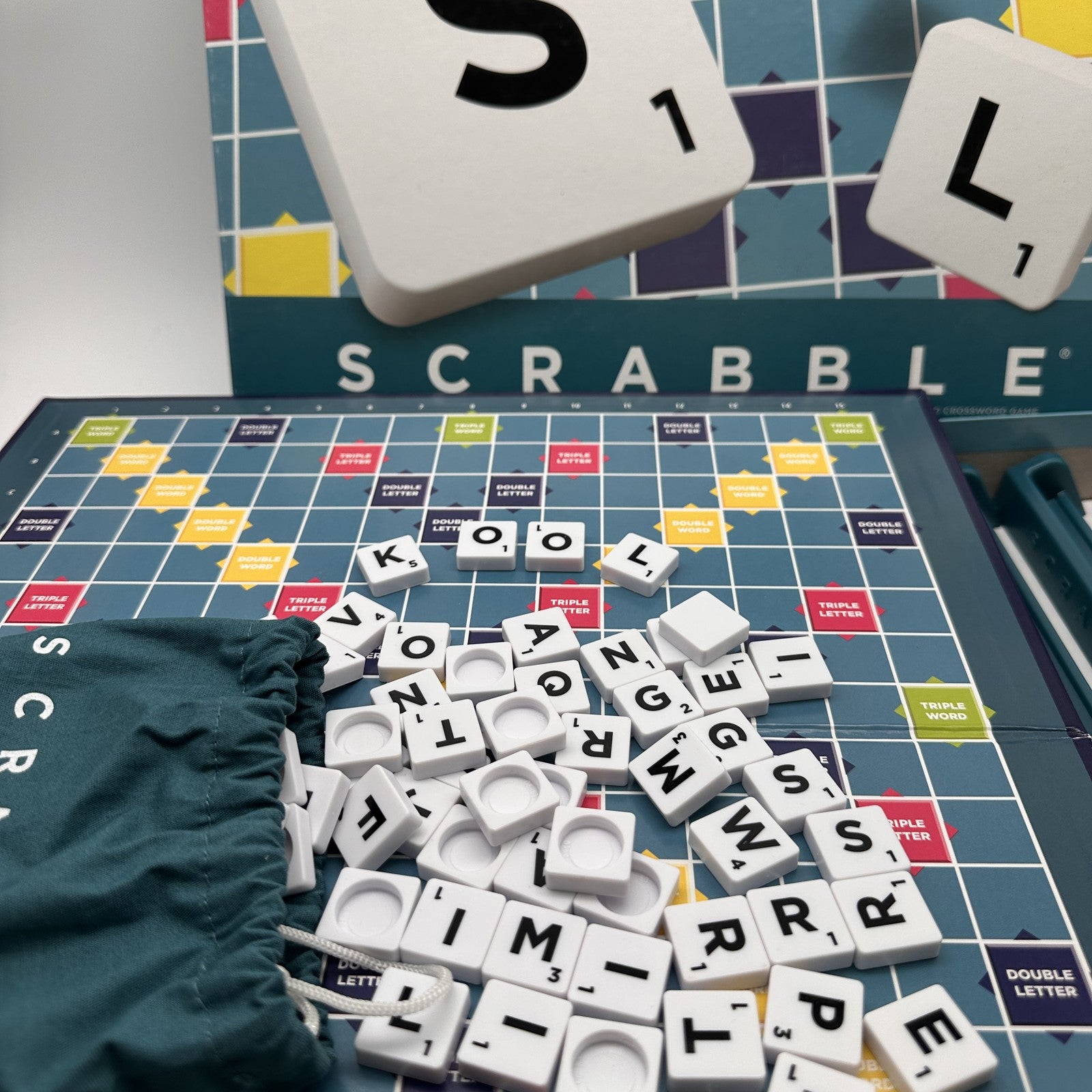 Scrabble · Mattel · complete & brand new