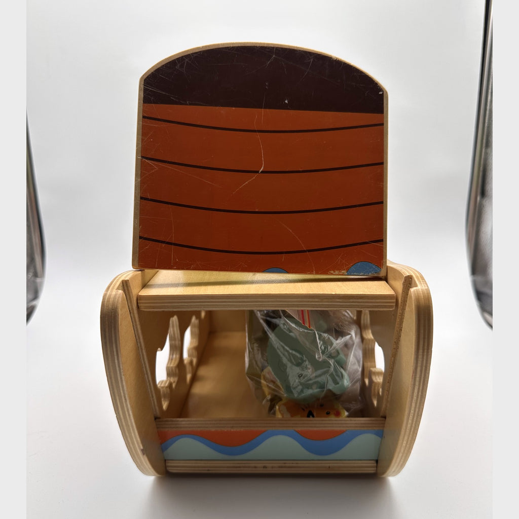 Wooden Noah's Ark Playset with Animals & Gatehouse · 2+ yrs