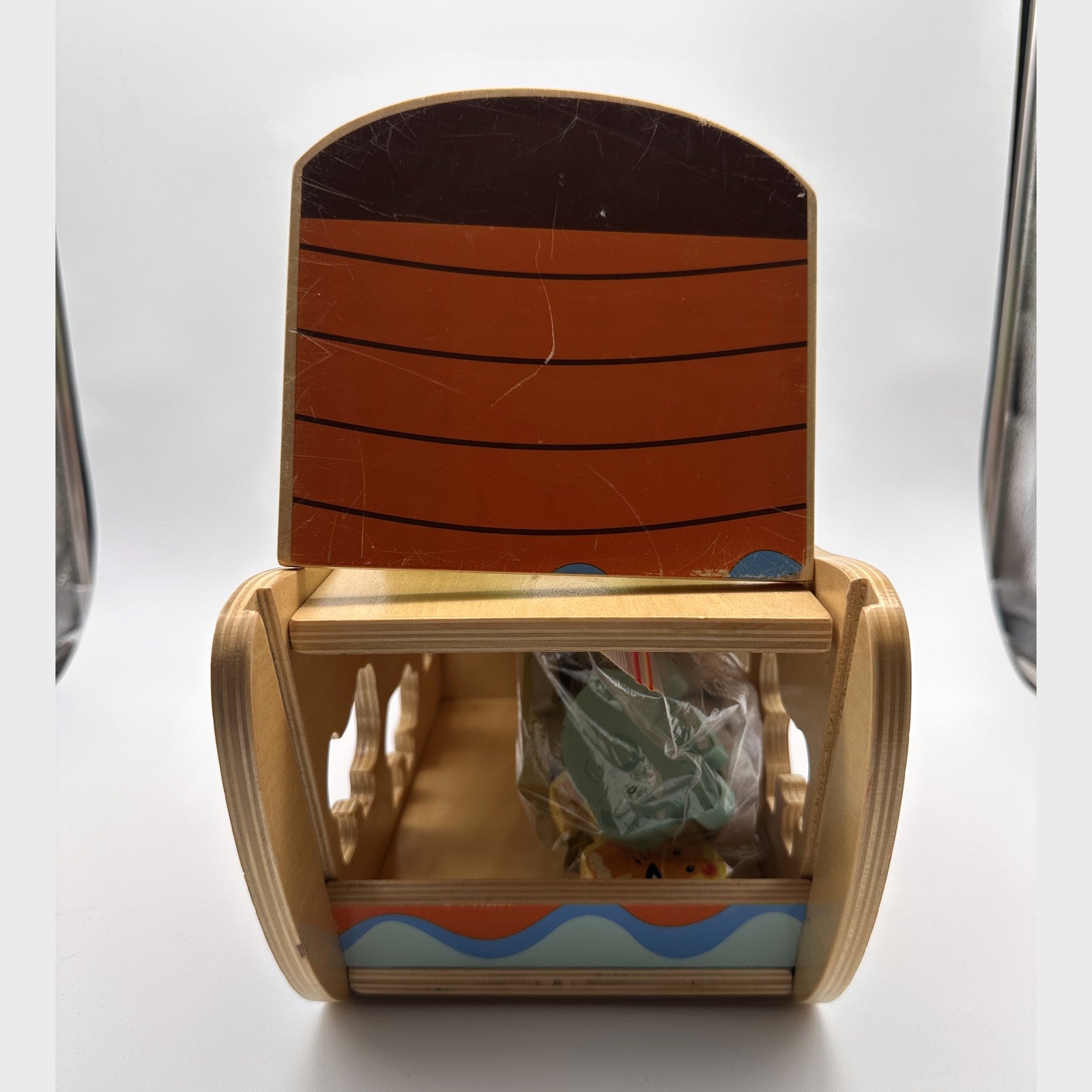 Wooden Noah's Ark Playset with Animals & Gatehouse · 2+ yrs