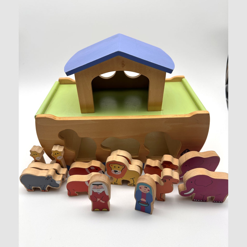 Early Learning Centre Wooden Noah's Ark Shape Sorter · 1–3 yrs