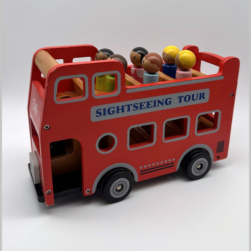 Bello Wooden Sightseeing Bus & Trailer with 6 Passengers · 2+ yrs