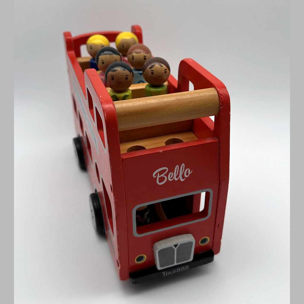 Bello Wooden Sightseeing Bus & Trailer with 6 Passengers · 2+ yrs