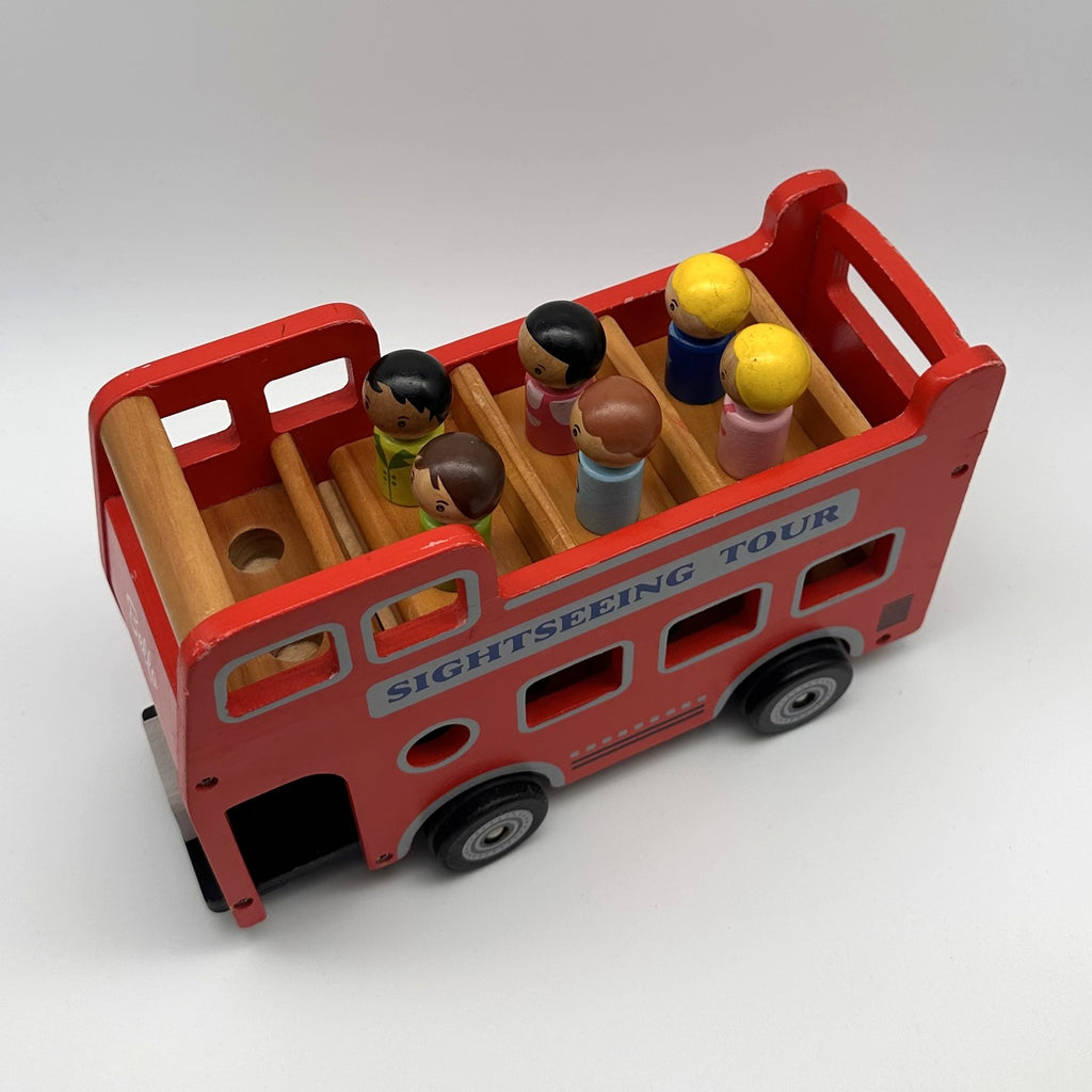 Bello Wooden Sightseeing Bus & Trailer with 6 Passengers · 2+ yrs