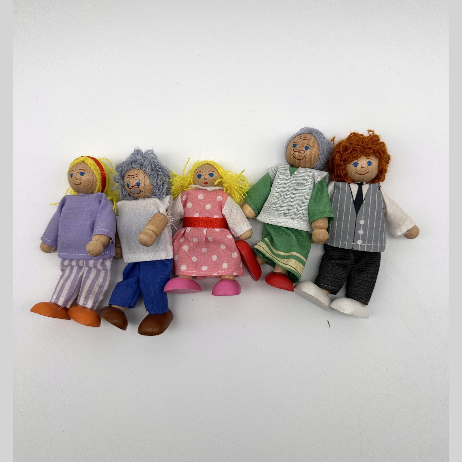 John Lewis Wooden Doll Family · 3+ yrs · 5 figures
