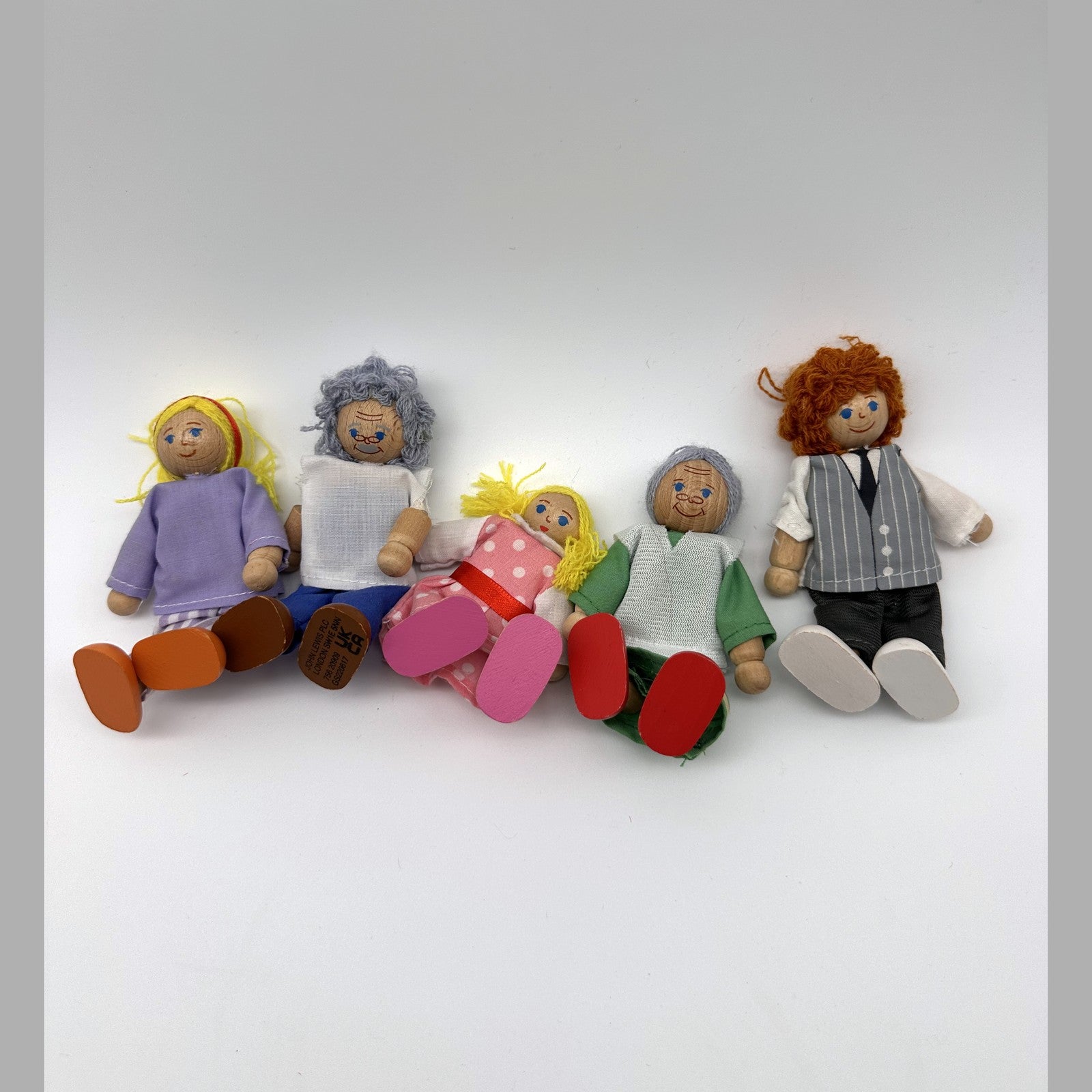 John Lewis Wooden Doll Family · 3+ yrs · 5 figures