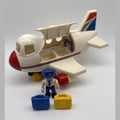 Toy Passenger Plane with Pilot & Luggage · 3+ yrs