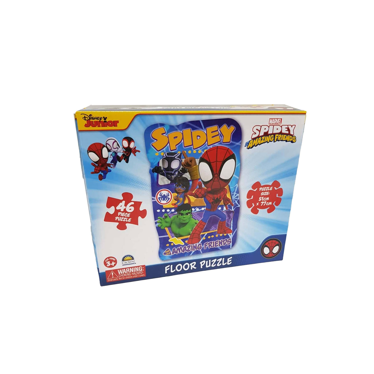 Marvel Spidey and His Amazing Friends Floor Puzzle (46 Pieces)