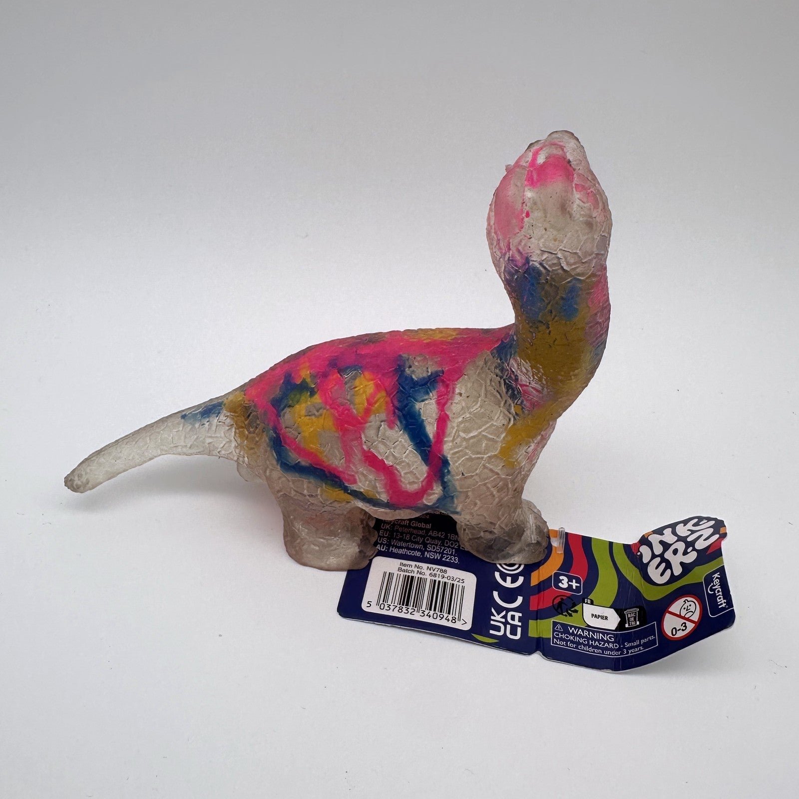 Paint-Splash Pack · 2 vehicles + 2 dinosaurs