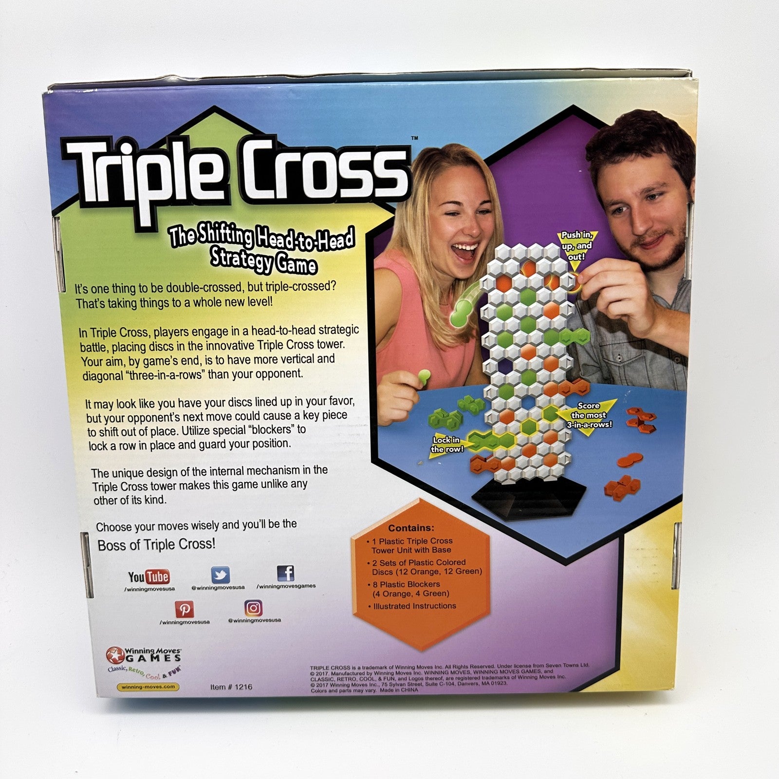 Triple Cross · Head-to-Head Strategy Game