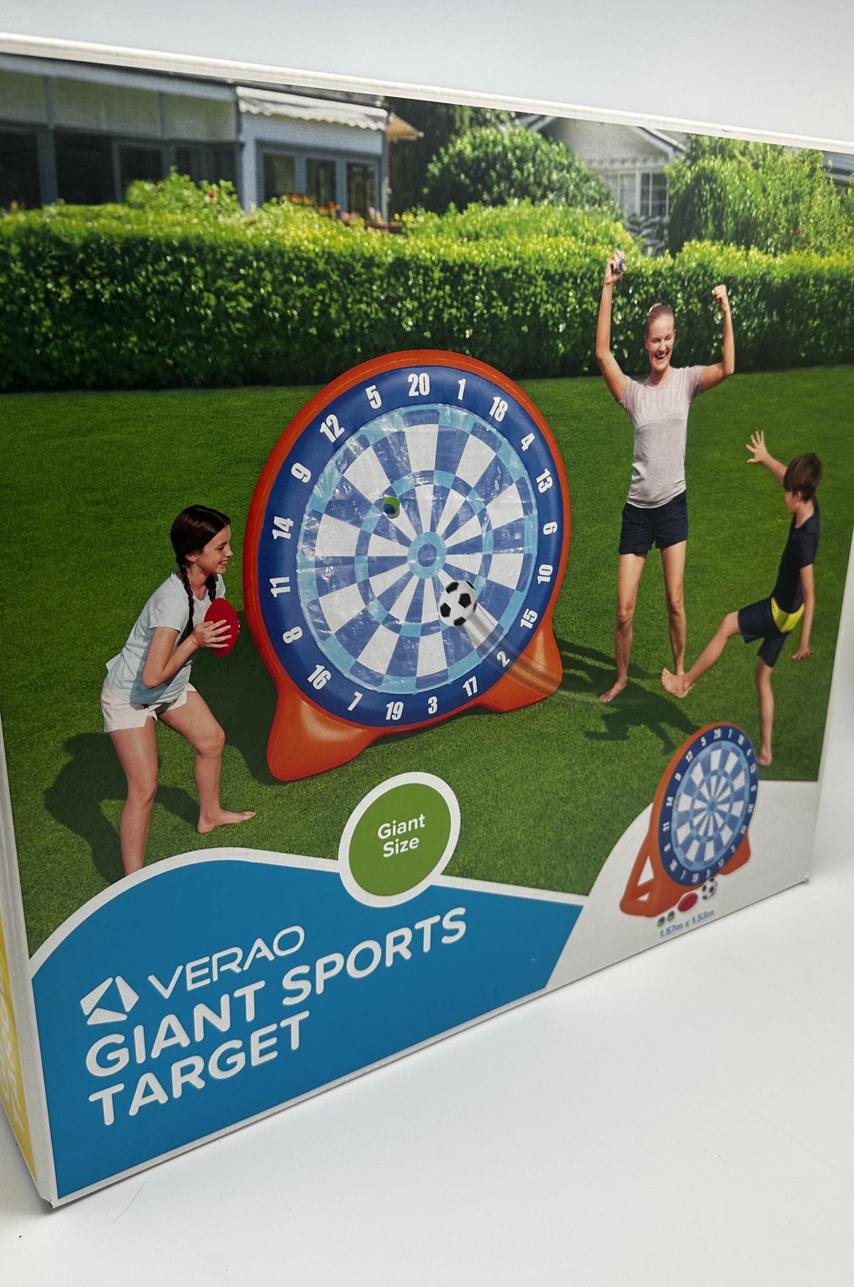 VERAO Giant Sports Target · inflatable garden game