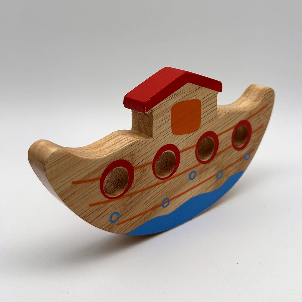 Wooden Rocking Boat (12m+)