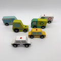 Wooden Town Vehicles Set · 6 vehicles · 2+ yrs