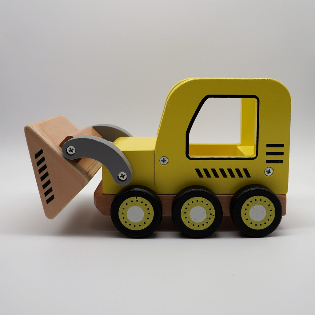 Wooden Front Loader Construction Truck
