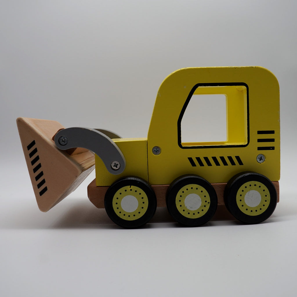 Wooden Front Loader Construction Truck