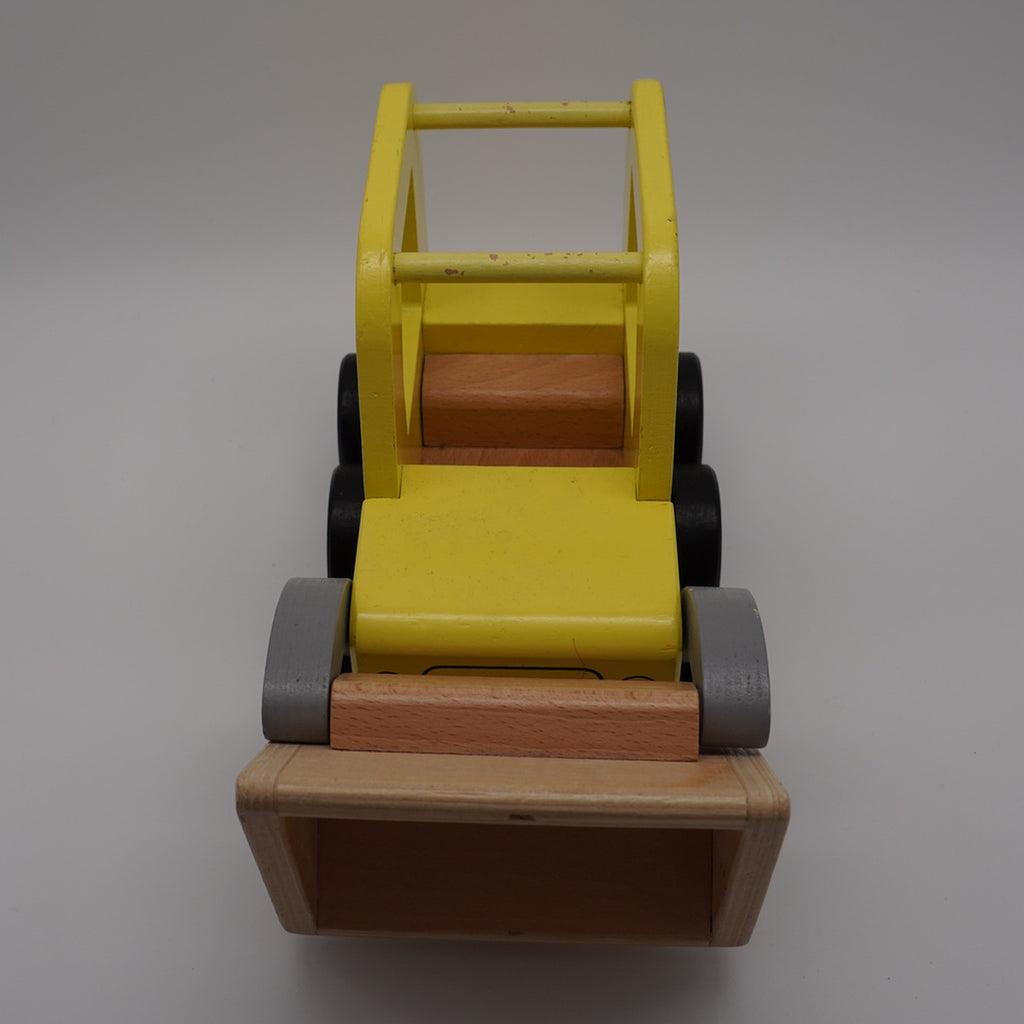 Wooden Front Loader Construction Truck
