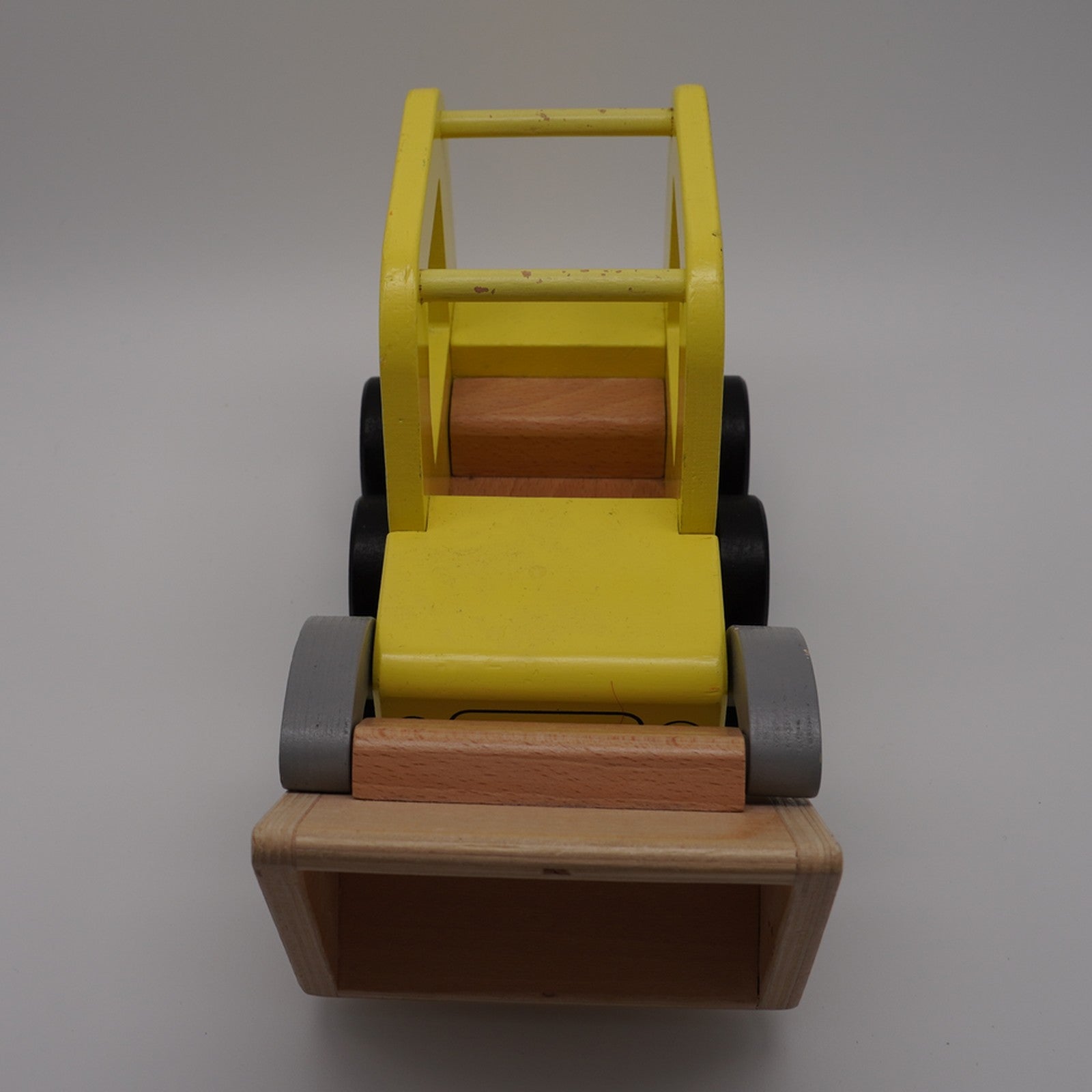 Wooden Front Loader Construction Truck