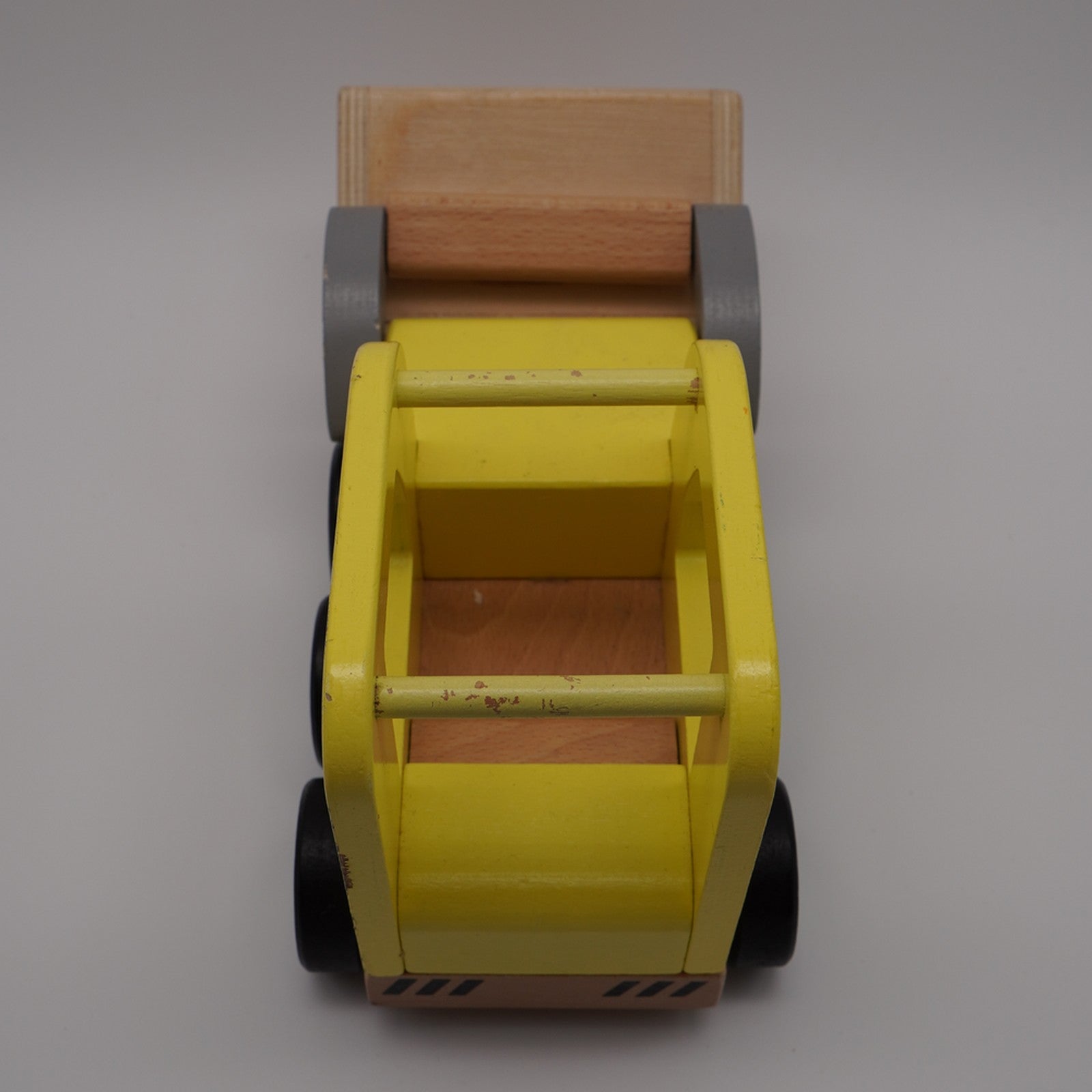 Wooden Front Loader Construction Truck